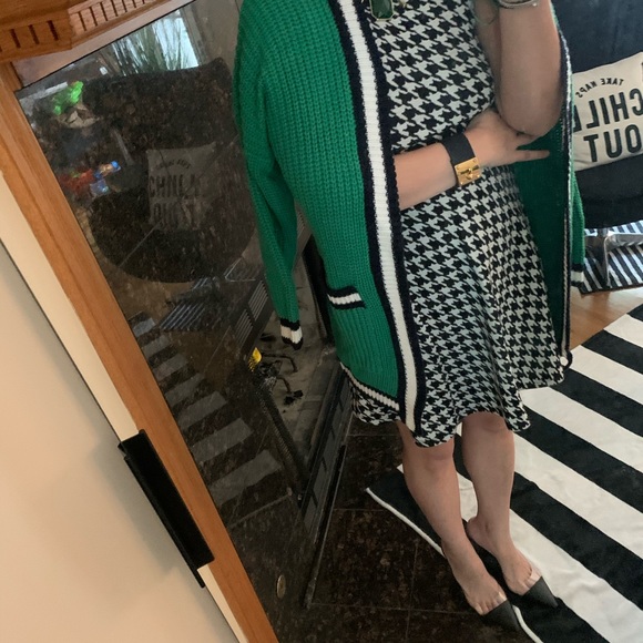 (New) H&M Houndstooth Dress - Picture 5 of 7